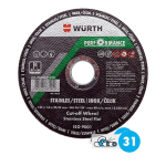 0669531250-диск за рязане Performance Inox ф125