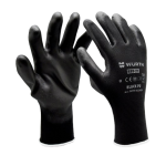 0899402408-монтажни ръкавици BLACK PU р-р 8