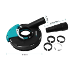 DCWDE5-прахоуловител за ъглошлайф