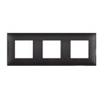 R4802M3BG - рамка за монтаж 3х2 мод немски сгтандарт черна