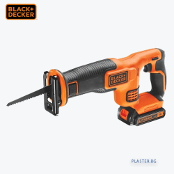 black-decker-bdcr18-qw Акумулаторен саблен трион 18v (Комплект)