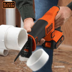 black-decker-bdcr18-qw Акумулаторен саблен трион 18v (Комплект)