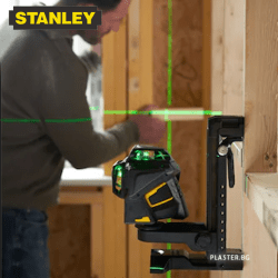 stanley-fmht1-77356 Линеен лазерен нивелир x3g зелен (Комплект)
