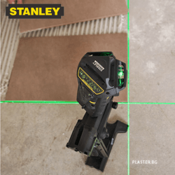 stanley-fmht1-77356 Линеен лазерен нивелир x3g зелен (Комплект)