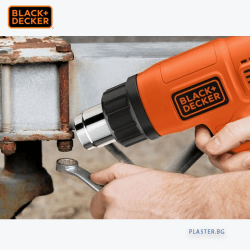 black-decker-kx1650-qs-Електрически пистолетът за горещ въздух 1750w