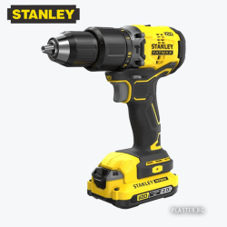 Stanley- SFMCD715D2K-QW Акумулаторен комбиниран винтоверт 18v ( СЕТ )