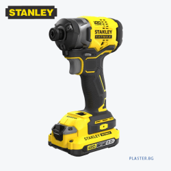 SFMCF820D2K-QW Безжичен безчетков 3-скоростен Винтоверт 18V STANLEY® FATMAX® V20, с 2 x 2,0 Ah литиево-йонни батерии ,зарядно и кутия в комплект.