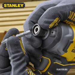 SFMCF820D2K-QW Безжичен безчетков 3-скоростен Винтоверт 18V STANLEY® FATMAX® V20, с 2 x 2,0 Ah литиево-йонни батерии ,зарядно и кутия в комплект.