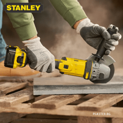 Stanley SFMCG400M2K-QW Акумулаторен ъглошлайф 125 мм