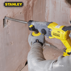 Stanley sfmch900m22 Акумулаторна безчеткова ударна бормашина 2 x 4,0 Ah литиево-йонни батерии с куфар в комплект.