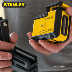 stanley-STHT77640-1 Линеен Лазерен Нивелир червен (Комплект)