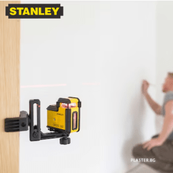 stanley-STHT77640-1 Линеен Лазерен Нивелир червен (Комплект)