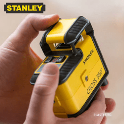 stanley-STHT77640-1 Линеен Лазерен Нивелир червен (Комплект)