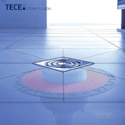 Точков подов сифон прав за баня ТЕСЕ Drainpoint S130 (3601300)