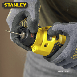 Челна акумулаторна фреза Stanley SFMCE200B-XJ за гипскартон fatmax 18v (Боди)