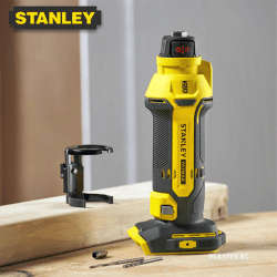 Челна акумулаторна фреза Stanley SFMCE200B-XJ за гипскартон fatmax 18v (Боди)