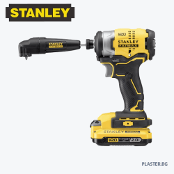 STANLEY® FATMAX® STA88582-XJ Ъглов предавател с удароустойчиви битове (9 броя)
