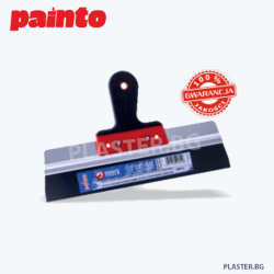 Шпатула painto szp-20250-szp-20350 от неръждаема стомана с гумена дръжка