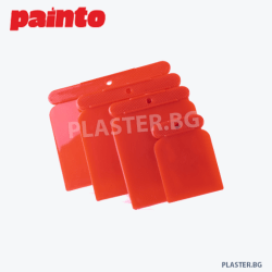 Комплект Painto SZJ.10020 пластмасови японски шпакли – 4 броя