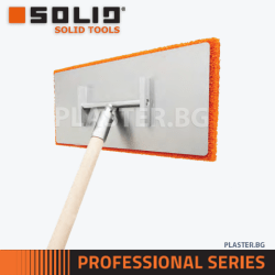 Пердашка за прът 6054 с гъба 40x20 см, алуминиева