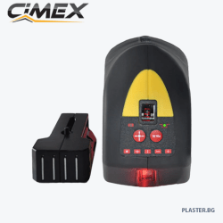 Точков лазерен нивелир Cimex SL5D с 5 точки, отвес и кръстосани линии.
