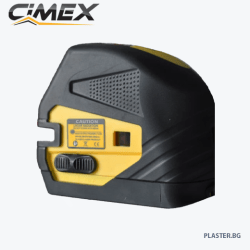 Точков лазерен нивелир cimex sl5d с 5 точки, отвес и кръстосани линии