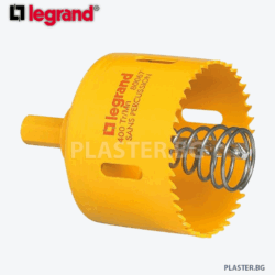 Фреза за гипсокартон Ø67 мм с пружина, до дълбочина 51 мм – legrand 80067