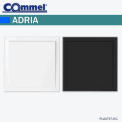 Девиаторен ключ adria c043 502 – c043 602, 10a, бял/черен мат