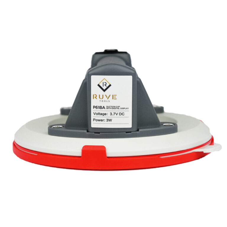 Акумулаторна вендуза ruve p618a с дисплей – за релефни и гладки плочки, автоматично вакуумиране, до 150 кг
