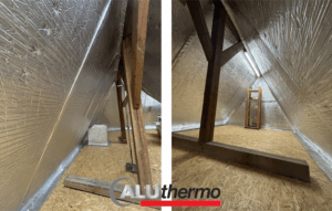 aluthermo quattro – Многослойна тънка алуминиева изолация 10 мм за външен и вътрешен монтаж