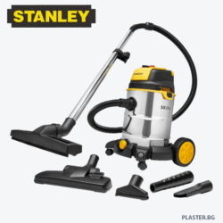 Прахосмукачка за сухо и мокро почистване stanley sxvc30xtde – 1600 w, 30 л