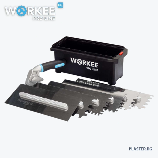 Комплект маламашки гребен 8 части workee pro line hq