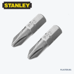 stanley sta61041 xj bit накрайници pozidriv ph 2, 1/4″, 25 мм – 2 бр.