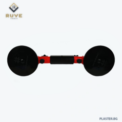 Двойна вендуза за гладки и грапави повърхности shijing p622 – алуминиева, товароносимост до 75 кг