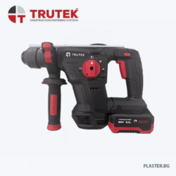 Акумулаторен безчетков перфоратор trutek trh26 sds plus 4.0j (БОДИ)