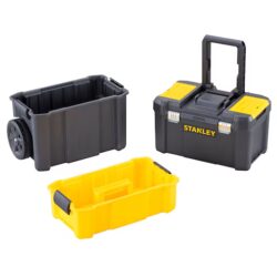 Куфар за инструменти stanley essential stst1 80151, на колела, 3 части