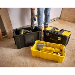 Куфар за инструменти stanley essential stst1 80151, на колела, 3 части