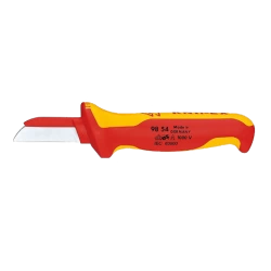 Knipex 9854 Кабелен нож VDE 1000V 185мм с PVC покритие на резеца