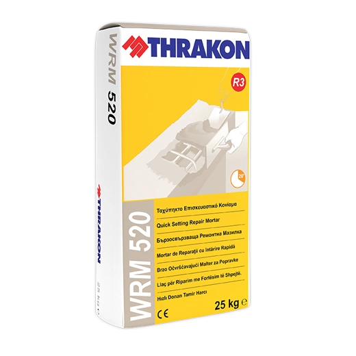 Thrakon WRM 520 Ремонтна бързостягаща мазилка