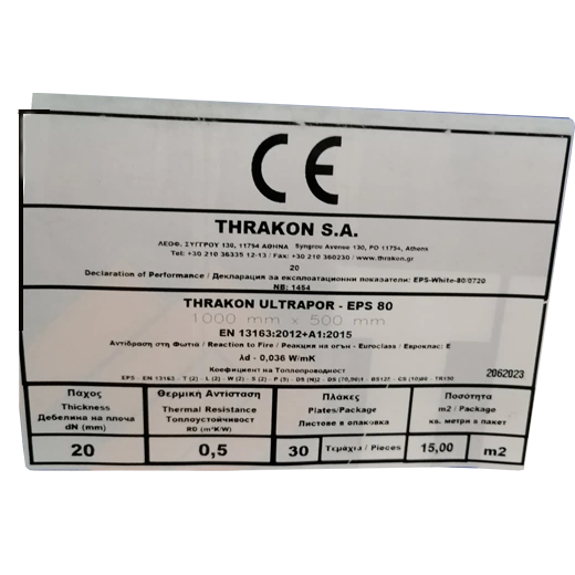 Thrakon EPS – Фасадни плочи от експандиран полистирен