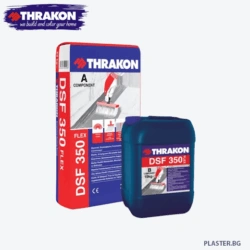 Thrakon-350 dsf flex Двукомпонентна хидроизолационна обмазка