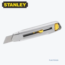 Макетен нож метален Stanley Interlock 0-10-018 за режещо острие 100 х 18 мм.