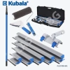 Комплект KUBALA 0651 от 9 инструмента за шпакловка на стени и тавани в удобен и сигурен куфар за лесен транспорт 