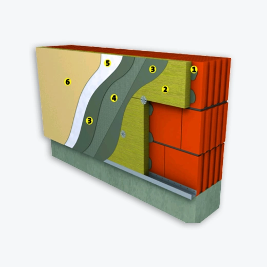isover profi fassade Плочи от каменна минерална вата