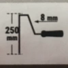 Ролка за бояджийски валяк KANACOLOR 27 СМ - Image 3