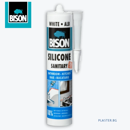 silicone sanitary ® Санитарен силикон 280 мл / картуш / бял