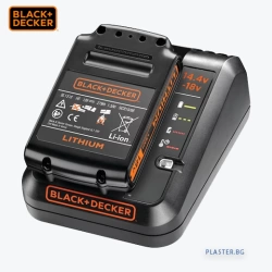 black-decker-bdc1a15-qw Бързо зарядно устройство 1A с Батерия 18V-1.5Ah