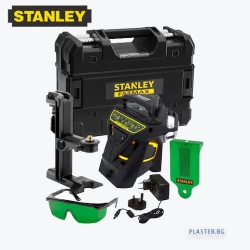 stanley-fmht1-77356 Линеен лазерен нивелир x3g зелен (Комплект)
