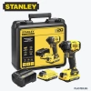 SFMCF820D2K-QW Безжичен безчетков 3-скоростен Винтоверт 18V STANLEY® FATMAX® V20,   с 2 x 2,  0 Ah литиево-йонни батерии ,  зарядно и кутия в комплект.