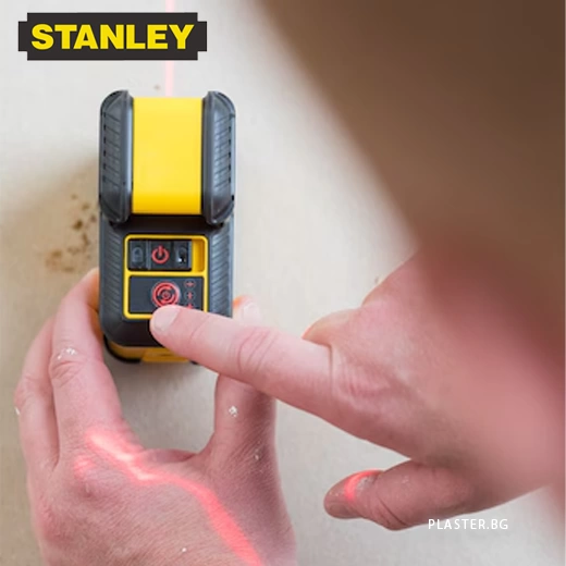 stanley-STHT77640-1 Линеен Лазерен Нивелир червен (Комплект)